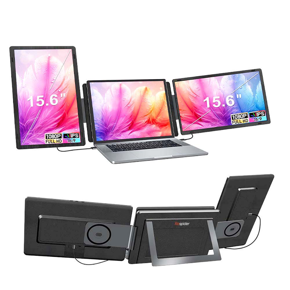 Rospider expandable laptop screen turns any laptop into a multi-screen ...